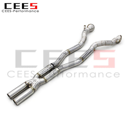 Downpipe and X Pipe For Ferrari F12 Berlinetta 6.3 2012-2016 Racing Exhaust Pipe Catless downpipe without catalyst