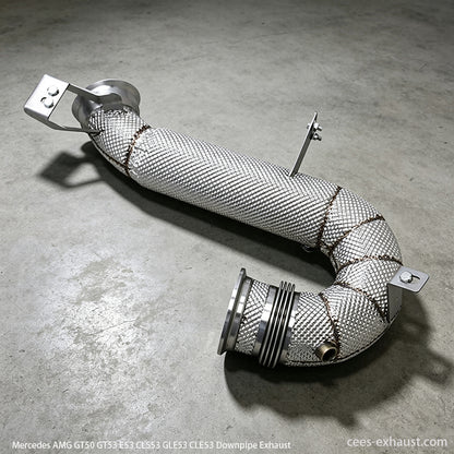 Mercedes AMG GT50 GT53 E53 CLS53 GLE53 CLE53 3.0T Downpipe Exhaust System