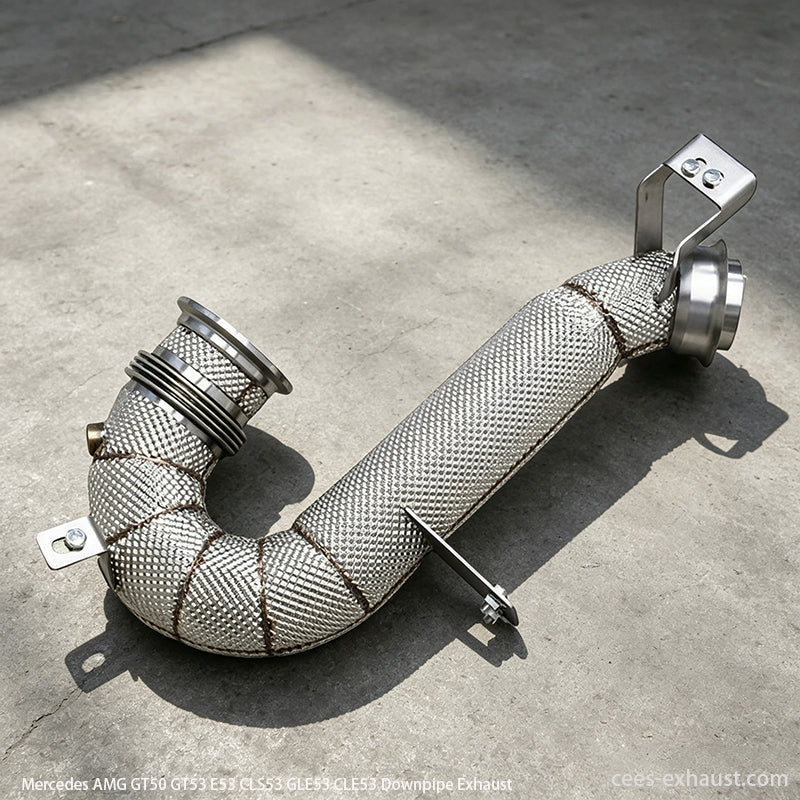 Mercedes AMG GT50 GT53 E53 CLS53 GLE53 CLE53 3.0T Downpipe Exhaust System