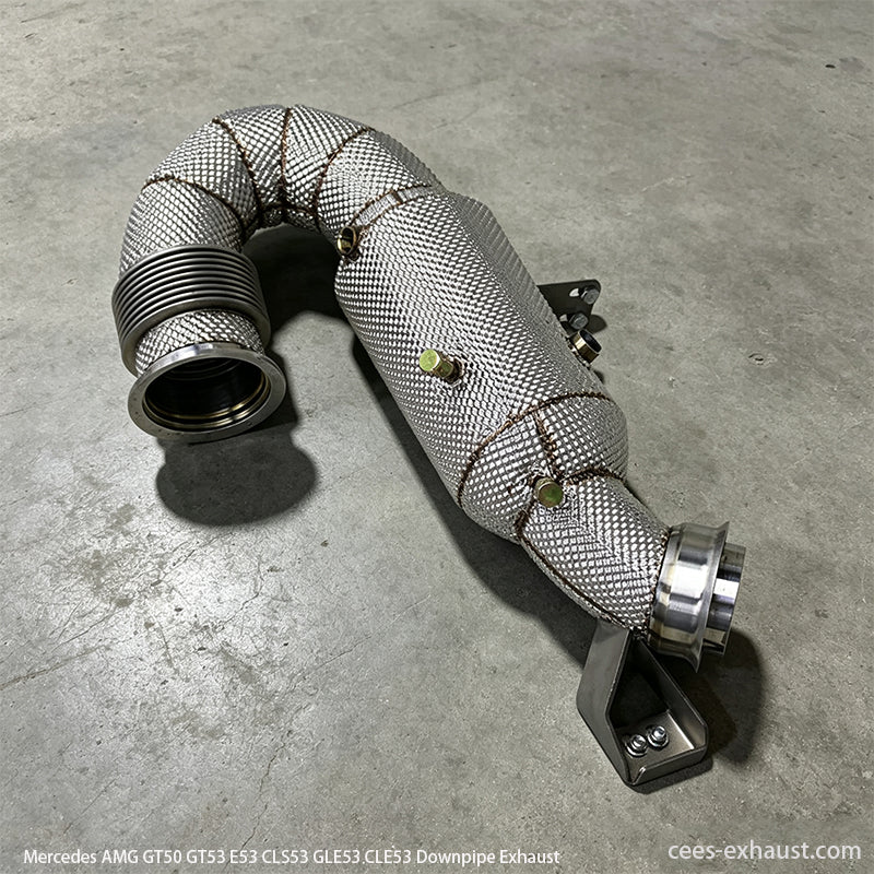 Mercedes AMG GT50 GT53 E53 CLS53 GLE53 CLE53 3.0T Downpipe Exhaust System