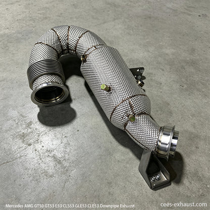 Mercedes AMG GT50 GT53 E53 CLS53 GLE53 CLE53 3.0T Downpipe Exhaust System