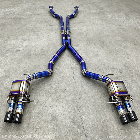 BMW M5 E60 5.0 Valved Sport Exhaust System