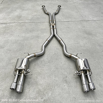 BMW M5 E60 5.0 Valved Sport Exhaust System