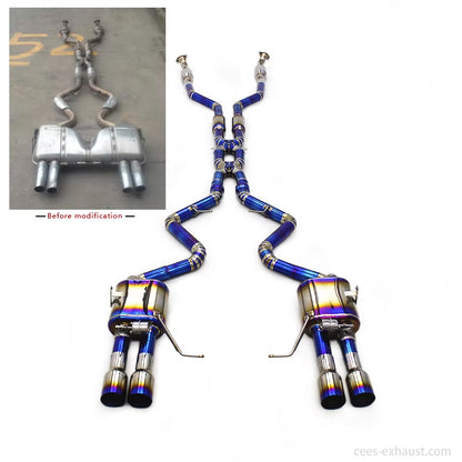 BMW M3 E90/E92/E93 4.0L Valved Sport Full Exhaust System