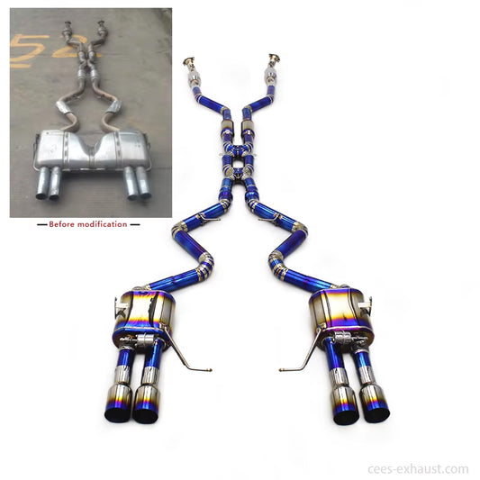 BMW M3 E90/E92/E93 4.0L Valved Sport Full Exhaust System