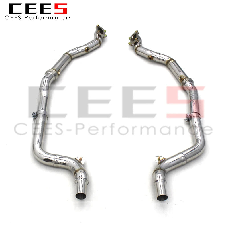 Exhaust Downpipe For Dodge Challenger 3.6L 2015-2023 Racing Car Exhaust System Stainless Steel without catalyst