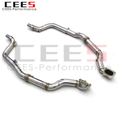 Exhaust Downpipe For Dodge Challenger 3.6L 2015-2023 Racing Car Exhaust System Stainless Steel without catalyst