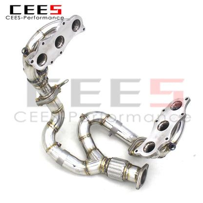 Exhaust manifold For LOTUS Evora 3.5 GT410 2017-2019 304 Stainless Steel Exhaust Downpipe High Performance Pipe