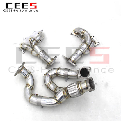 Exhaust manifold For LOTUS Evora 3.5 GT410 2017-2019 304 Stainless Steel Exhaust Downpipe High Performance Pipe