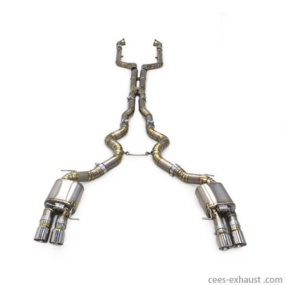 BMW M5 F10/F15 4.4TT 2012-2016 Valved Sport Exhaust System