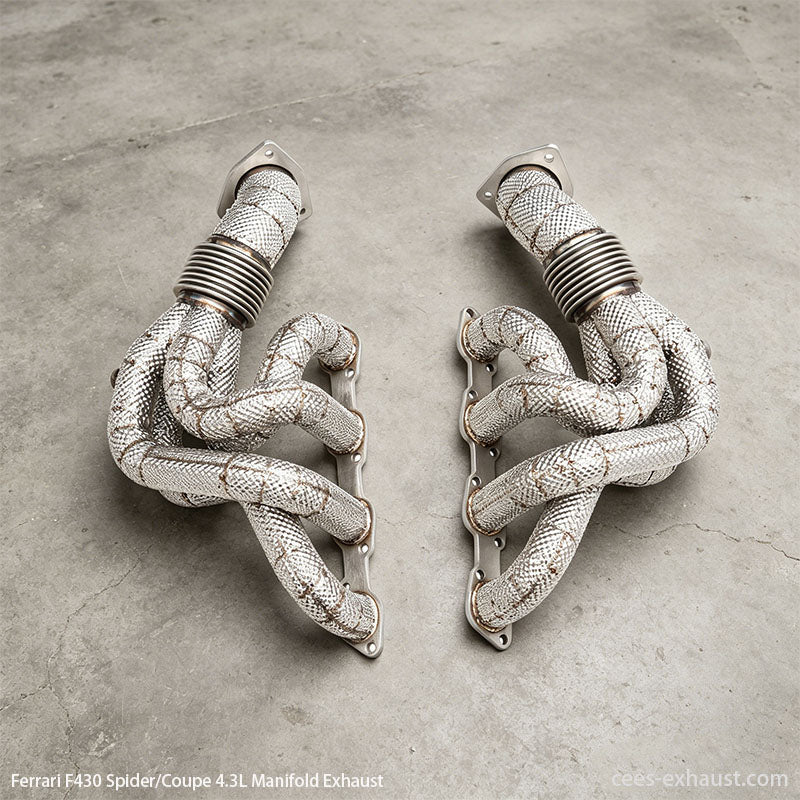 Ferrari F430 Spider/Coupe 4.3L Manifold Header Exhaust System（in stock）