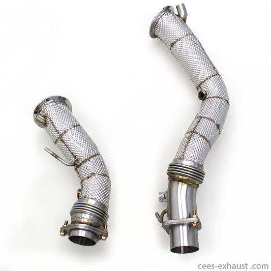 cees for BMW M2C/M2 Competition F87 S55 3.0T 2020-2024 Stainless Steel Downpipe Exhaust System