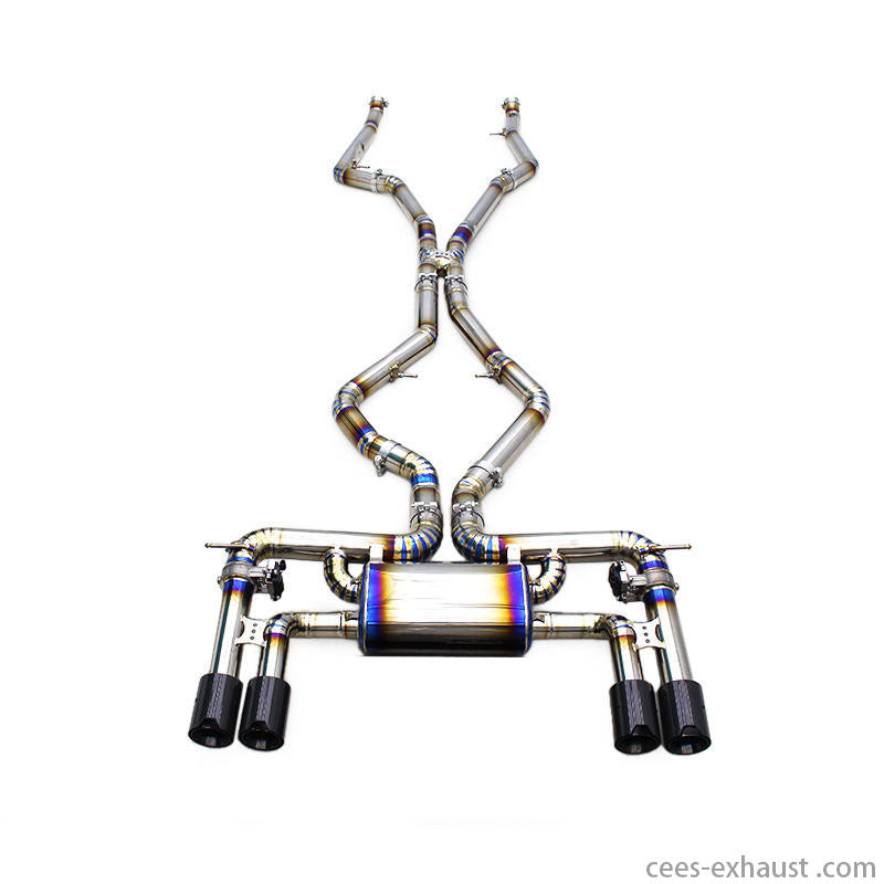 BMW X5M/X6M F85/F86 4.4TT 2015-2019 Valved Sport Exhaust System