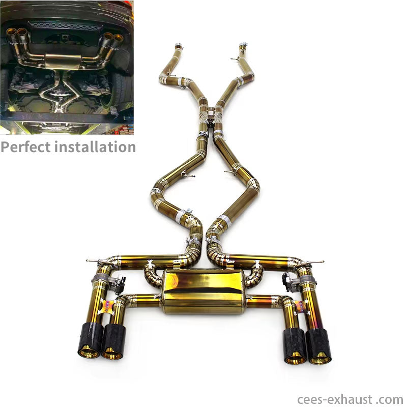 BMW X5M/X6M F85/F86 4.4TT 2015-2019 Valved Sport Exhaust System