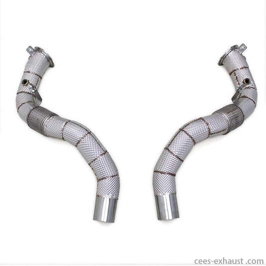 BMW X5M/X6M F85/F86 4.4T 2015-2019 Stainless Steel High-Flow Downpipe Exhaust System