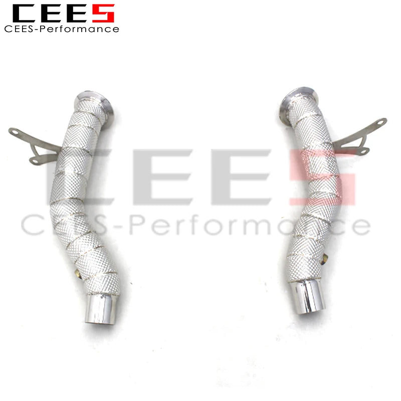 Factory outlet Performance Exhasut Downpipe For Ferrari 458 4.5 2013-2016 Stainless Steel Downpipe Car Exhaust System Pipe