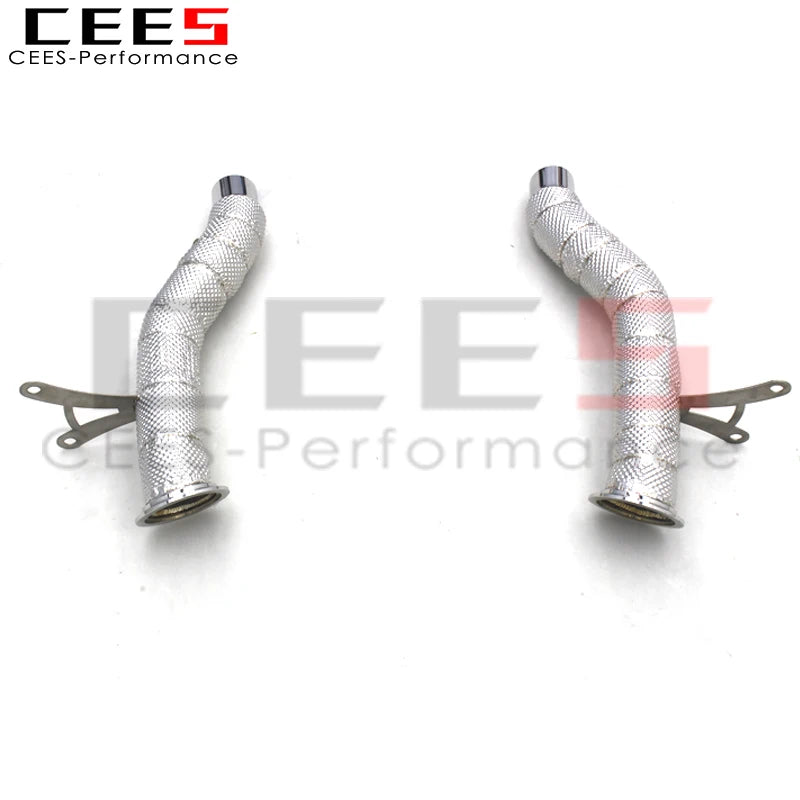 Factory outlet Performance Exhasut Downpipe For Ferrari 458 4.5 2013-2016 Stainless Steel Downpipe Car Exhaust System Pipe