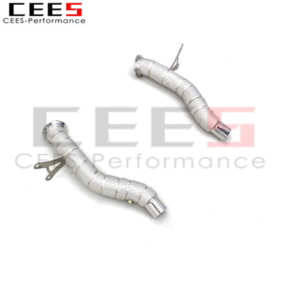 Factory outlet Performance Exhasut Downpipe For Ferrari 458 4.5 2013-2016 Stainless Steel Downpipe Car Exhaust System Pipe