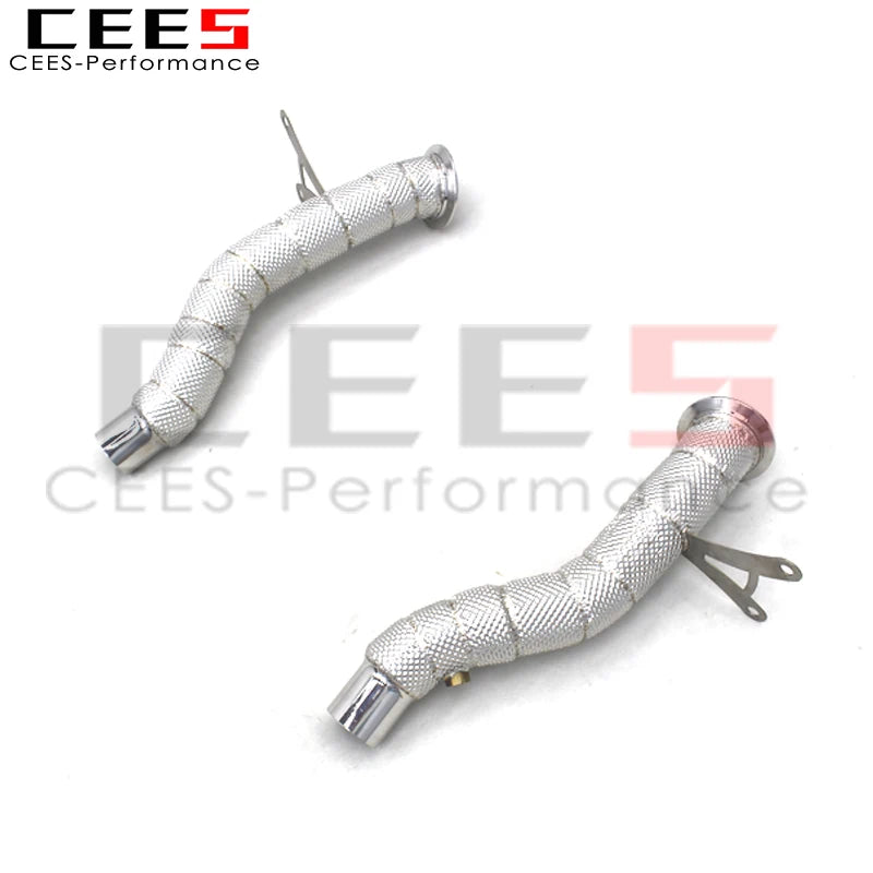 Factory outlet Performance Exhasut Downpipe For Ferrari 458 4.5 2013-2016 Stainless Steel Downpipe Car Exhaust System Pipe