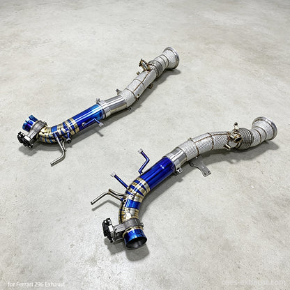 Ferrari 296 GTS exhaust