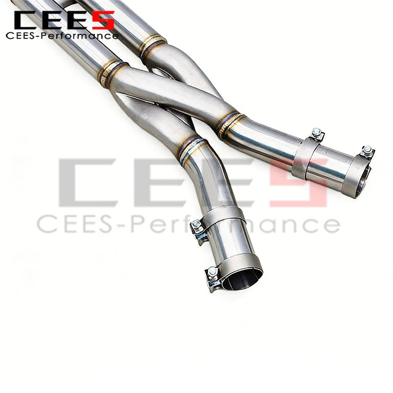 G80 Equal Length Middle Pipe Exhaust 