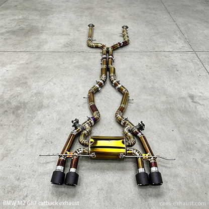 BMW M2 G87 Equal Length Catback Valved Exhaust System