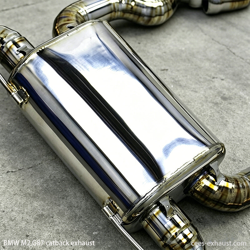 BMW M2 G87 Equal Length Catback Valved Exhaust System