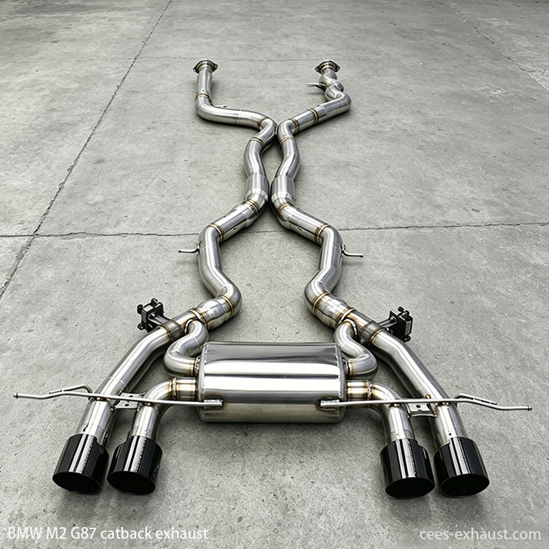 BMW M2 G87 Equal Length Catback Valved Exhaust System