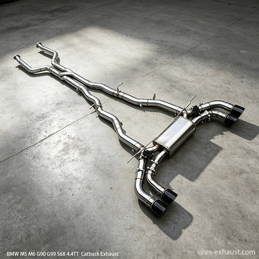 BMW G90/G99 M5 With Z Pipe Valved Sport Exhaust System