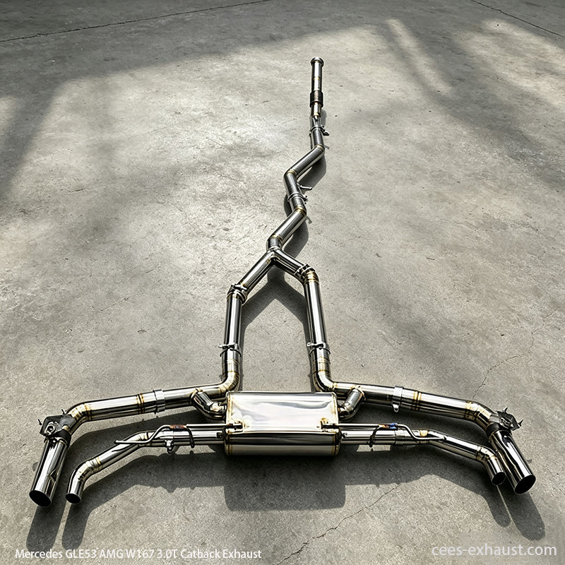 Mercedes-Benz GLE53 AMG W167 3.0T Valved Sport Exhaust System