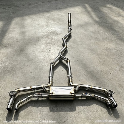 Mercedes-Benz GLE53 AMG W167 3.0T Valved Sport Exhaust System