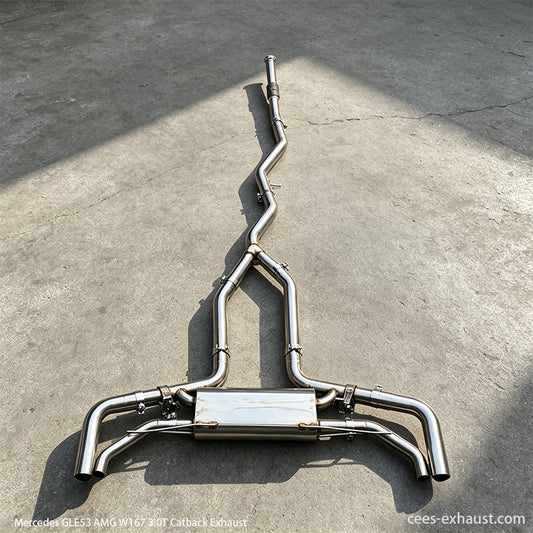 Mercedes-Benz GLE53 AMG W167 3.0T Valved Sport Exhaust System