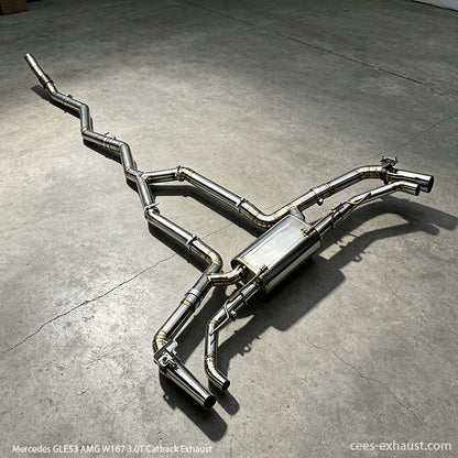 Mercedes-Benz GLE53 AMG W167 3.0T Valved Sport Exhaust System