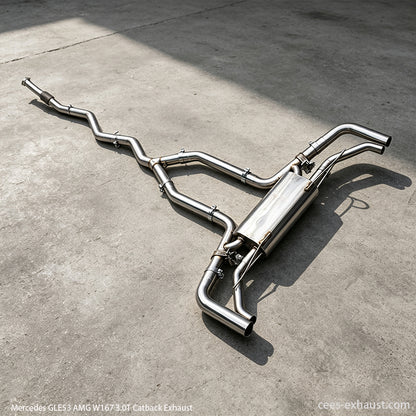 Mercedes-Benz GLE53 AMG W167 3.0T Valved Sport Exhaust System