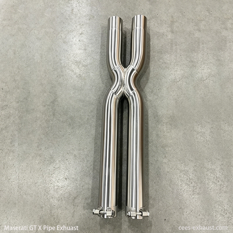 CEES X Pipe Mid pipe For Maserati Gran Turismo/GT 4.7 2008-2023 Stainless Steel High Performance Exhaust Pipe Automobile Parts