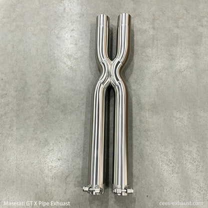 CEES X Pipe Mid pipe For Maserati Gran Turismo/GT 4.7 2008-2023 Stainless Steel High Performance Exhaust Pipe Automobile Parts