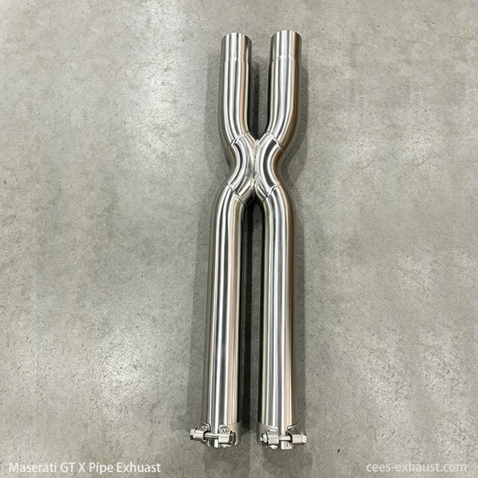 CEES X Pipe Mid pipe For Maserati Gran Turismo/GT 4.7 2008-2023 Stainless Steel High Performance Exhaust Pipe Automobile Parts