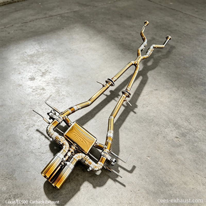 Lexus LC500 Valved Sport Exhaust System （LFA Design Style）