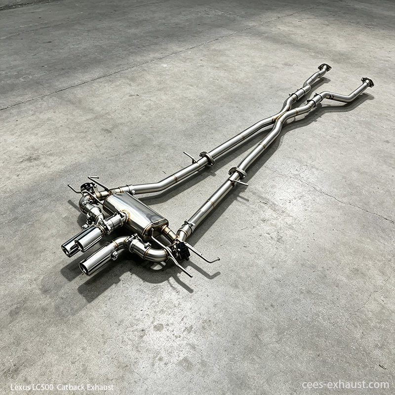 Lexus LC500 Valved Sport Exhaust System （LFA Design Style）