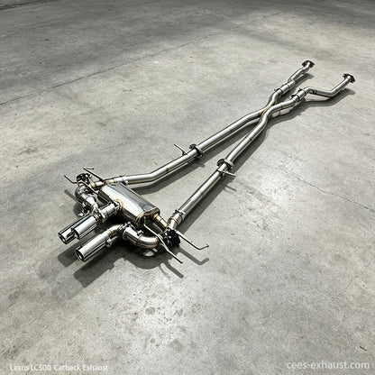 Lexus LC500 Valved Sport Exhaust System （LFA Design Style）