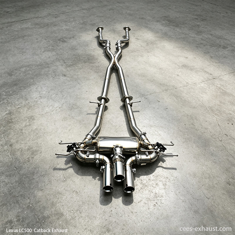 Lexus LC500 Valved Sport Exhaust System （LFA Design Style）