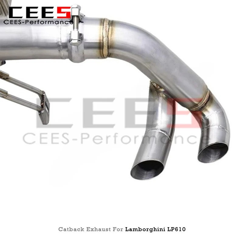 Lamborghini Huracan 5.2 LP580/LP610 Valved Sport Exhaust System