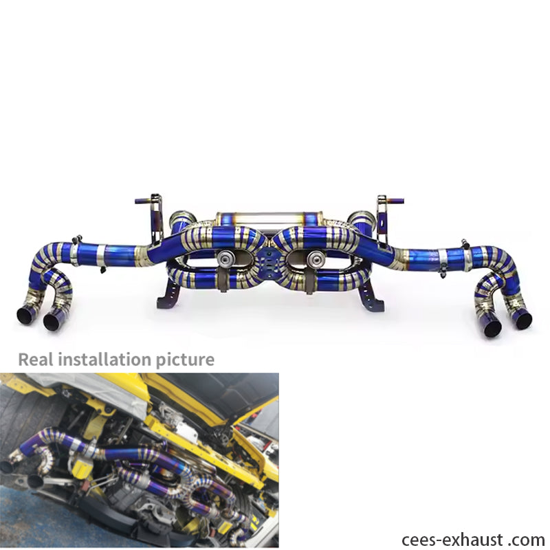 Lamborghini Huracan 5.2 LP580/LP610 Valved Sport Exhaust System