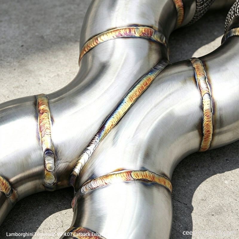 Lamborghini Temerario V8 4.0T Exhaust System