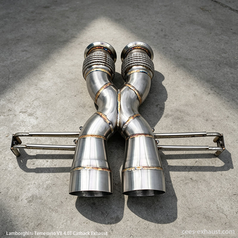 Lamborghini Temerario V8 4.0T Exhaust System