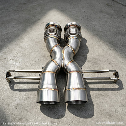 Lamborghini Temerario V8 4.0T Exhaust System