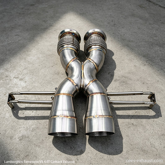 Lamborghini Temerario V8 4.0T Exhaust System