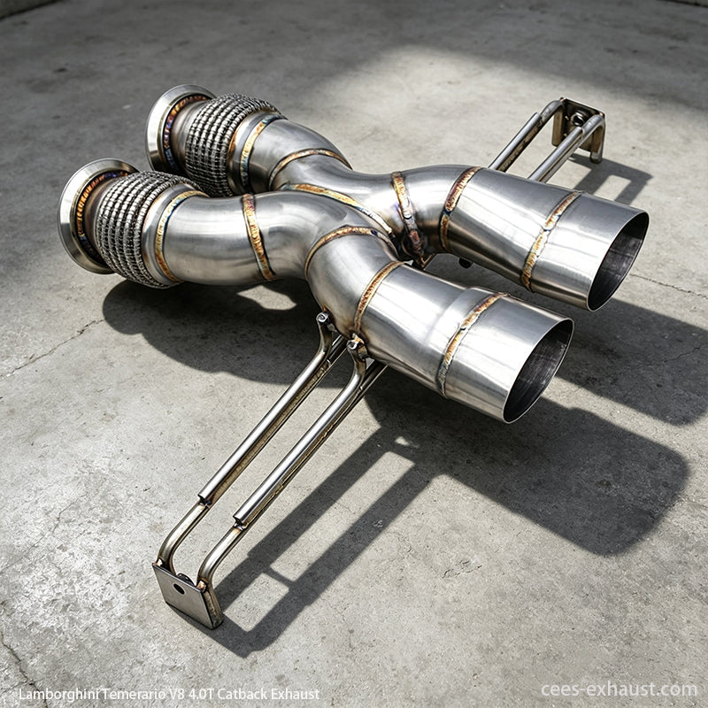 Lamborghini Temerario V8 4.0T Exhaust System