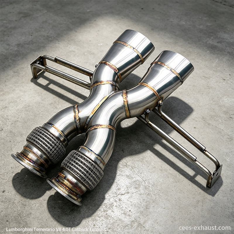 Lamborghini Temerario V8 4.0T Exhaust System