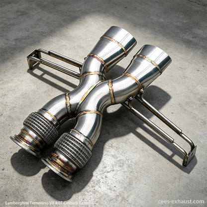 Lamborghini Temerario V8 4.0T Exhaust System